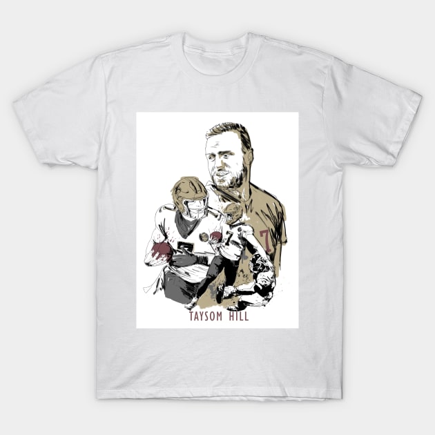 Taysom Hill player of the day T-Shirt by awanndus